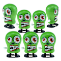 Pikkukuva 1 / 4: 7X kappaletta Monster Jump Ups -hyppäävät minihirviöt lapsille, juhlalaukut, adventtikalenteri, syntymäpäivä