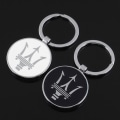 Miniatyrbilde 4 av 5: 2-pakks nøkkelring med billogo - 3D sinklegering metall nøkkelring nøkkelring nøkkelholder V
