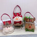 Miniatyrbild 1 av 5: Julpåse, Presentpåse, Julpresentpåse, Tomte och Snögubbe, Julpresent/Godispåse, Julpartytillbehör Q