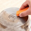 Miniatyrbillede 5 af 5: Køkken Rustfrit Stål Ridse- og Kalkfjerner, Rustfrit Stål Plet- og Kalkfjerner til Knive og Pander