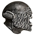 Pikkukuva 3 / 5: 1 pakkaus Aliens Vs Predator, Alien vs. Predator -elokuvan ympäröimä lateksipäähine, halloween