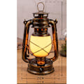 Pikkukuva 4 / 4: 2 kpl Vintage Puutarha Lyhty, ulko LED-lyhty Three-color light