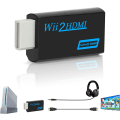 Miniatyrbild 4 av 5: Wii till HDMI-omvandlare, Full HD 1080P videoadapteromvandlare med