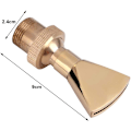 Miniatyrbillede 3 af 5: Universal Springvandstuds, 1/2 DN15 og 34 DN20 Messing Fan Springvand