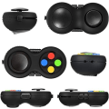 Miniatyrbillede 3 af 5: (Sort 2 stk) 8 Funktions Legetøjs Terning Controller Stress Reducer til D