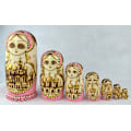 Miniatyrbild 5 av 5: Nesting Dolls, 7 stycken, Matryoshka Ryska Dockor Serie 7 Stycken Målade Träddockor? Handgjorda, Presenter, Leksaker K
