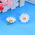 Miniatyrbillede 3 af 4: 12 stk. Daisy hårklemmer søde små blomster hårnål blomster hårklemme flerfarvet hår bar C