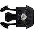 Miniatyrbillede 4 af 4: 3 stk. 360 graders roterende skrue drejelig montering hjelm rem spænde adapter holder montering til GoPro 11/10/