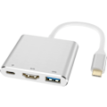 Miniatyrbilde 1 av 5: USB C til HDMI USB C-adapter med 4K HDMI-utgang USB 3.0-port og
