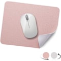 Miniatyrbillede 1 af 5: Musemåtte 270x210x2mm, Skridsikker Vandafvisende PU Læder Skrivebordsmatte til Computer Tastatur Spil Dobbeltsidet, Nøgen Rosa