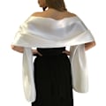 Miniatyrbilde 1 av 3: Veldig elegant kvinners satengsjal skjerf wrap pashminasjal for Eveni E