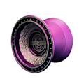 Miniatyrbilde 1 av 5: Profesjonell responsiv yo-yo 2 stk lilla metall yo-yo, ingen kulelagerutskifting av responsiv yo-yo, egnet for avanserte H