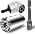 Multifunktionel 7mm-19mm Ratchet Universal Sockets Metrisk Nøgle P