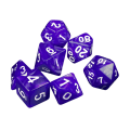 Miniatyrbild 3 av 5: (56 stycken) Polyhedral tärningar 8 färger Rollspel tärningar Dat de Je E