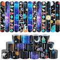 Miniatyrbild 4 av 5: 30 stycken Slap Slap Armband Rymden Små Födelsedagspresenter för Flickor Pojkar Astronaut Födelsedagspresent Barnens Slap Armband N