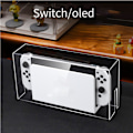 Pikkukuva 1 / 5: Läpinäkyvä pölysuoja Switch/OLED-telakalle (vain suojus), vedenpitävä ja pölytiivis läpinäkyvä suoja