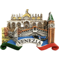 Miniatyrbild 1 av 5: Handgjord 3D-kylskåpsmagnet Venedig Italien Hem och kök Dekor Venedig Kylskåp