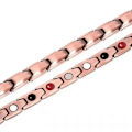 Miniatyrbillede 3 af 5: Elegant Kobber Magnetisk Terapi Armbånd til Kvinder, Smertelindring E