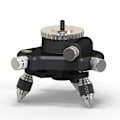 Miniatyrbillede 2 af 5: Laser Niveau Stativ Adapter - 360° Justerbar Drejelig Base