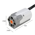 Miniatyrbillede 4 af 5: 8883 Power Functions M Motor Elektrisk Samlet Byggeklodselegetøj Del Z