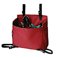 Miniatyrbillede 1 af 4: RED-Græsslåmaskine Organizer Push Bag Mower Have Organizer Opbevaring Lomme Haveværktøj Pung Tilbehør til O