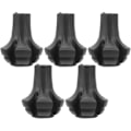 Miniatyrbillede 1 af 5: 5 stk. TPR Elastomer Vandrestavsspidsbeskyttere Fodovertræk til Vandrestave