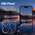 Pikkukuva 3 / 5: 3 kappaletta takakameran linssisuojaa iPhone 15 Prolle ja iPhone 1:lle