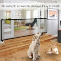 Miniatyrbilde 3 av 5: Isolasjonsnett for kjæledyr, sammenleggbart isolasjonsgjerde for kjæledyr, sikkerhetsgjerde for katt og hund