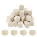 Miniatyrbillede 1 af 5: DIY Blanke Træterninger - 50 stk. (20 mm) A