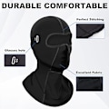 Miniatyrbilde 3 av 5: (Svart) Balaclava Dame Herre, Multifunksjonell Kaldt Værmaske O A