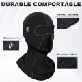 Miniatyrbillede 3 af 5: (Sort) Balaclava til Kvinder og Mænd, Multifunktionel Koldvejr Maske O A