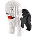Miniatyrbild 1 av 5: 950 Stycken Bobtail Hund Mikrobyggstenar, Djur Mini Block Leksak Set KLJM-02 (Bobtail) C