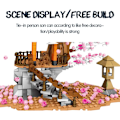Miniatyrbilde 3 av 5: Sakura Treehouse Lighting Building Kit, Japanese Inari Shrine Bu