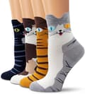 Bomullstermiska strumpor Strumpor Vuxen Unisex Strumpor (4 katter), Multicolo