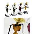 Miniatyrbild 4 av 5: 1 st ljusstake i järn för servetter （C)