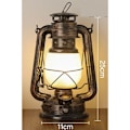 Pikkukuva 3 / 4: 2 kpl Vintage Garden Lantern, ulkovalaistus LED-lyhty Warm white + color