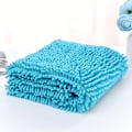 Miniatyrbillede 2 af 5: Chenille Mikrofiber Shag Skridsikker Bademåtte 35X60cm, Maskinvaskbar