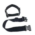 25mm, 200cm Svart 4 stk Hurtigspenne Stropp Surringsstropp Plast Sperre Stropp Stramestropp for Bagasje Sikring