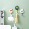 Miniatyrbild 3 av 5: Set med 3 gröna Nice-krokar, multifunktionella självhäftande krokar för C
