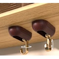 Miniatyrbilde 4 av 5: 4 stk Brun Universal krok veggkrok svingbar krok L