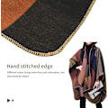 Miniatyrbilde 4 av 4: Kvinners Poncho Cape Stilig Kappe Sjal Sjal Oversize Sjal Wrap for Kvinner