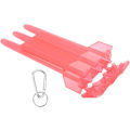 Miniatyrbilde 1 av 5: Red-Dart Box, Bærbar Dartboks ABS+Aluminiumslegering 3 Hylses Oppbevaringsboks med Hengeløkke M