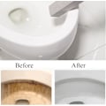 Miniatyrbillede 5 af 5: 6-delt pimpsten til toilet rengøring (grå), skrubbebar til at fjerne hårde vandringe, kalk og rust fra toilettet