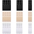 Miniatyrbilde 1 av 5: BH-forlenger 2 kroker / 3 kroker / 4 kroker elastisk BH-forlenger 9 stykker 3 farger