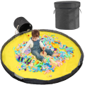 Miniatyrbilde 1 av 5: Oppbevaringspose for leker til barn, lekemattepose for leker, mattepose for leker, strandlekepose, oppbevaringspose for baby leker, lekeoppbevaring D