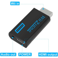 Miniatyrbild 2 av 5: Wii till HDMI-omvandlare, Full HD 1080P videoadapteromvandlare med