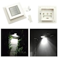 Miniatyrbillede 2 af 5: Udendørs firkantede LED solcellelamper 6 stk 12 cm H