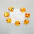 Pikkukuva 2 / 4: Emoji-magneetti Jääkaapin magneetti Koristeellinen Valkotaulu Luokkahuoneen Lokero I