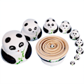 Miniatyrbild 2 av 5: Nesting Dolls, 10 stycken, Serie av ryska dockor Matryoshka Ryska dockor 10 stycken i målad trä? Hantverk H