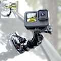 Pikkukuva 1 / 5: 360 asteen kääntyvä joustava auton imukuppiteline Go Pro Hero 11 10 Insta360 X3 DJI Action 3 iPhonelle